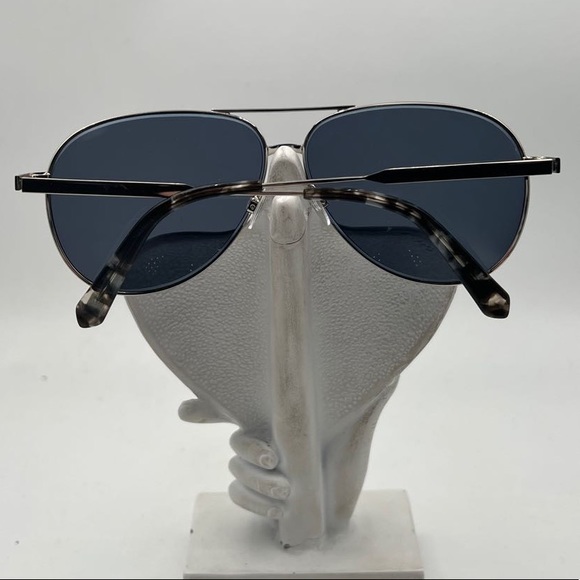 Beverly Hills Polo Cub Silver Pilot Sunglasses Frames BHPC 72 - Picture 4 of 6